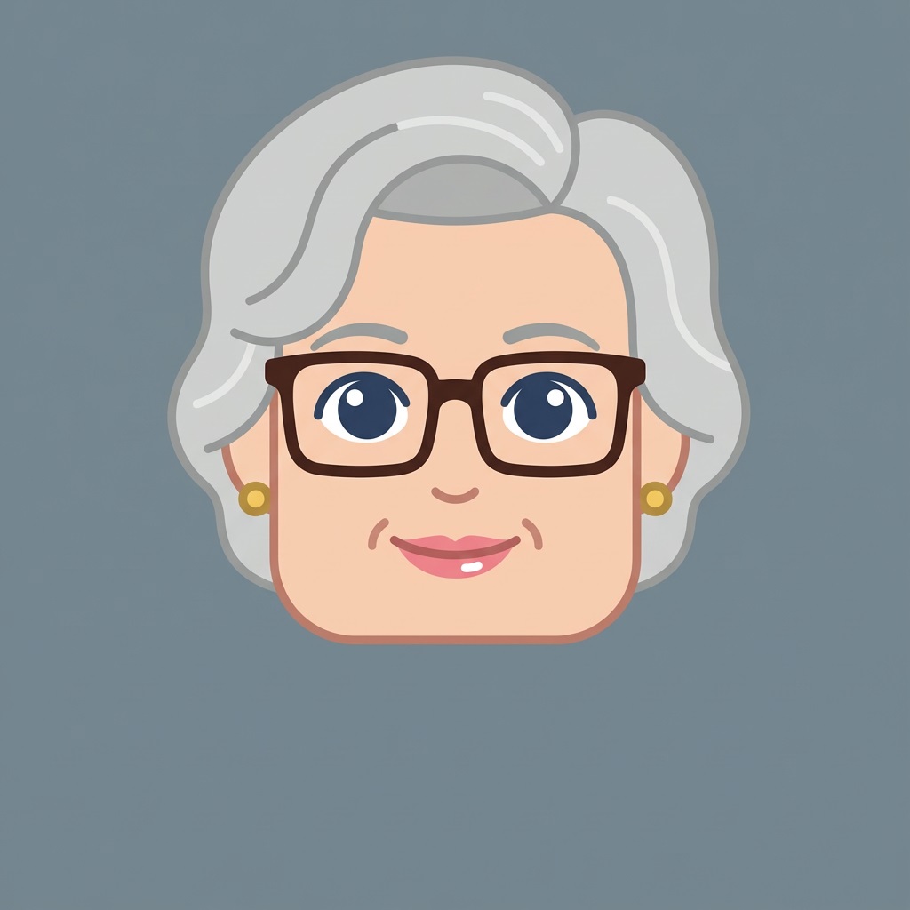 Mature woman portrait transformation - After